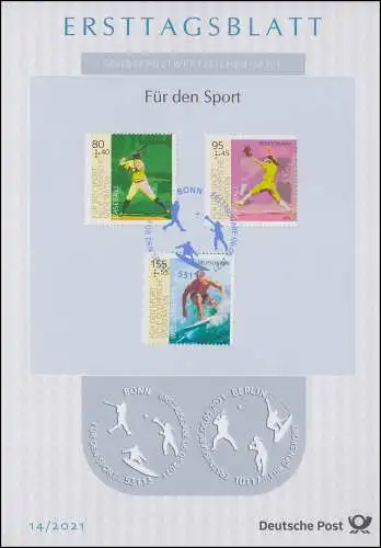 ETB 14/2021 Neue olympische Sportarten: Baseball, Softball, Wellenreiten