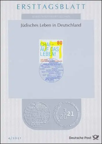 ETB 04/2021 Jubiläum 1700 Jahre jüdisches Leben in Deutschland