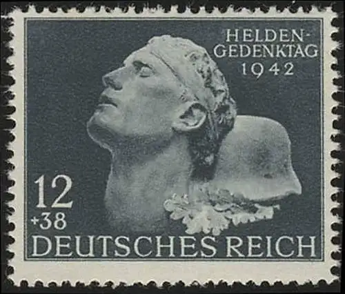 812 Heldengedenktag 1942 - Marke, postfrisch **