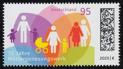 3881 Müttergenesungswerk - postfrisch **