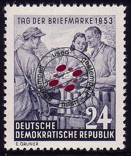 396 Tag der Briefmarke, gestempelt O