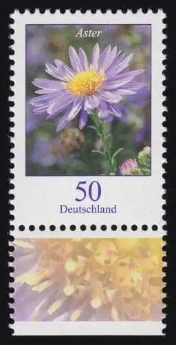 2463 Blumen 50 C Herbstaster aus Bogen, postfrisch **