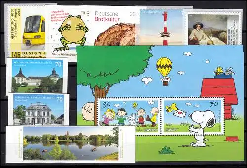 3351-3432 Deutschland Bund-Jahrgang 2018 komplett, postfrisch **
