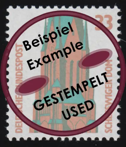 1399A u Sehenswürdigkeiten 33 Pf Schleswiger Dom St. Petri, gestempelt O