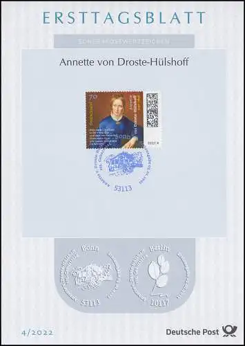 ETB 04/2022 Anmette von Droste-Hülshoff