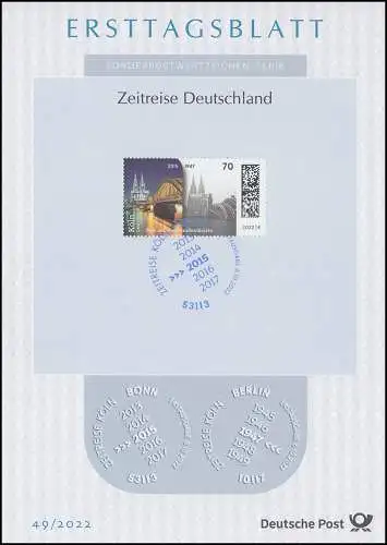 ETB 49/2022 Zeitreise Deutschland, Köln