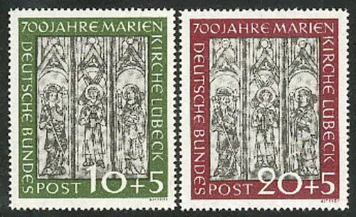 139-140 Marienkirche - Satz postfrisch **