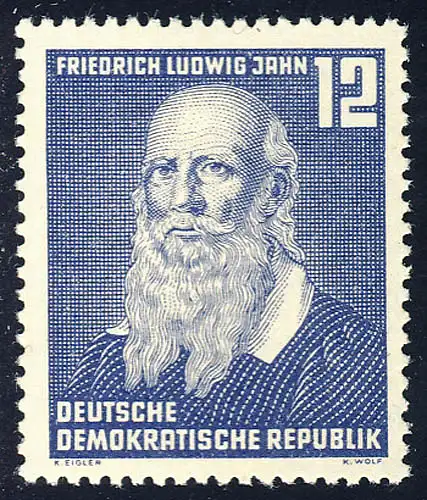 317 Friedrich Ludwig Jahn, postfrisch **