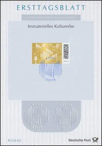 ETB 06/2023 Immaterielles Kulturerbe, Orgelmusik