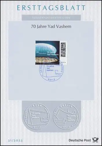 ETB 31/2023 Yad Vashem