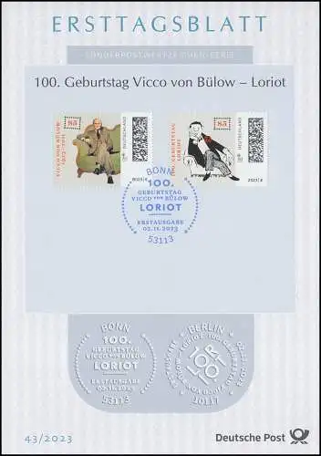 ETB 43/2023 Vicco von Bülow - Loriot