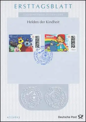 ETB 47/2023 Helden der Kindheit, Käpt´n Blaubär, Pinocchio