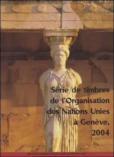 UNO Genf Jahressammelmappe 2004, postfrisch **