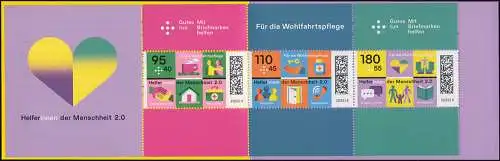 131 MH Wohlfahrt 2025 Helfer*innen der Menschheit, postfrisch ** / MNH