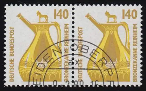 1401 SWK 140 Pf waag. Paar VS-O Weiden