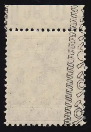 40I DS I Band 12 Pf Oberrand, rückseitig zusätzlicher senkrechter Aufdruck, **