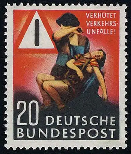 162 Verkehrssicherheit - Marke ** postfrisch