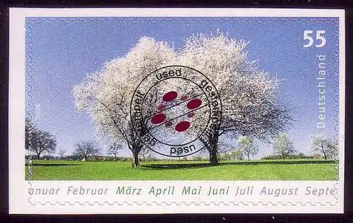 2574 Jahreszeiten Frühling SELBSTKLEBEND aus MH 65 O