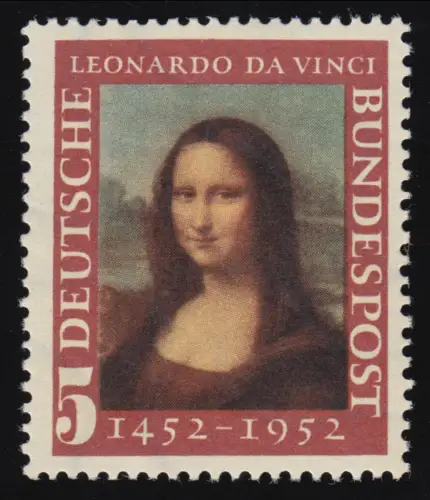 148I Mona Lisa, Erstauflage, postfrisch **