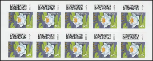 FB 113IIa Seebriefrose 5 Cent, Rasterung 75/15 Grad (Bagel BSP), **