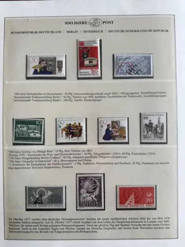 500 Jahre Post - Sieger-Abo-Sammlung im Lindner-Ringbinder
