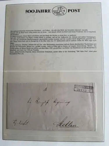 500 Jahre Post - Sieger-Abo-Sammlung im Lindner-Ringbinder