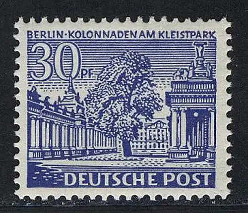 51 Berliner Bauten 30 Pf, postfrisch **