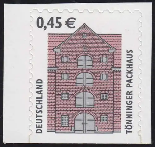 2303BDII SWK 0,45 Euro sk unten geschnitten, ENGES Raster postfrisch **