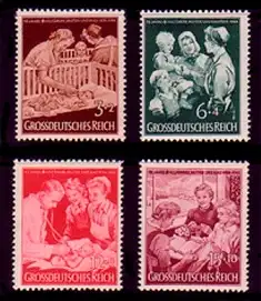 869-872 Mutter und Kind 1944 - Satz postfrisch **