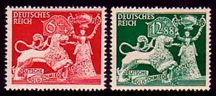 816-817 Goldschmiedekunst 1942 - Satz postfrisch **