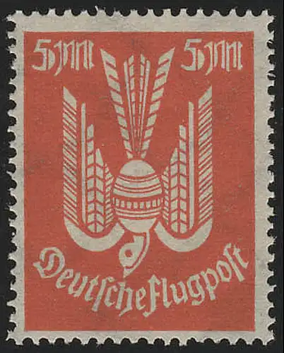 263 Flugpostmarken Holztaube 5 M, postfrisch **