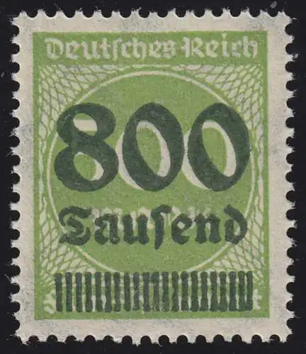 307A Ziffern im Kreis 800 Tsd auf 500 M, postfrisch **