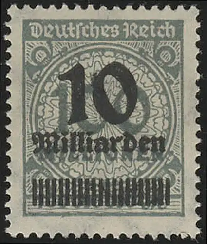 337AP Rosetten-Muster 10 Mrd auf 100 Mio M, postfrisch **