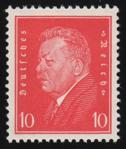 413 Reichspräsidenten 10 Pf, postfrisch **