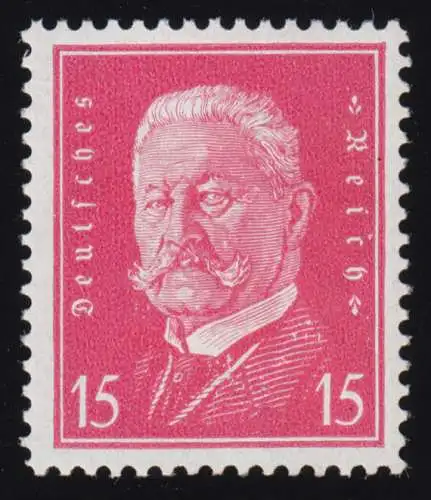 414 Reichspräsidenten 15 Pf, postfrisch **