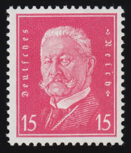 414 Reichspräsidenten 15 Pf, postfrisch **