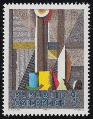 1793 Moderne Kunst in Österreich (X), Fenster, Gemälde v. Karl Korab, 4 S **