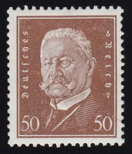 420 Reichspräsidenten 50 Pf, postfrisch ** geprüft