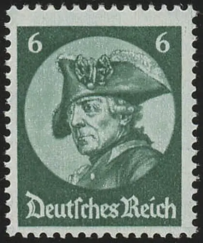 479 Friedrich der Große 6 Pf, postfrisch **