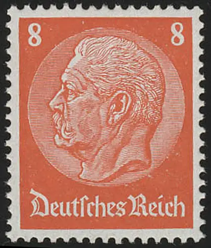 517X Hindenburg-Medaillon 8 Pf, postfrisch **