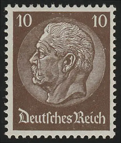 518X Hindenburg-Medaillon 10 Pf, postfrisch **