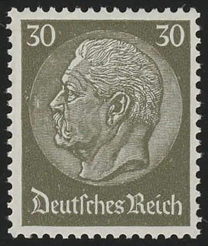 523X Hindenburg-Medaillon 30 Pf, postfrisch **