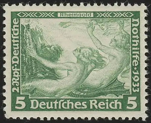 501A Nothilfe Wagner Rheingold 5 Rpf, postfrisch **