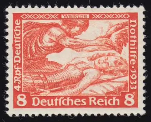 503A Nothilfe Wagner Walküre 8 Rpf, postfrisch **