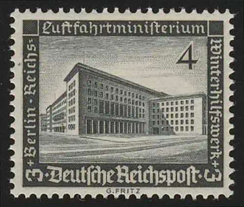 635 Winterhilfswerk Luftfahrtministerium 4 Pf, postfrisch **