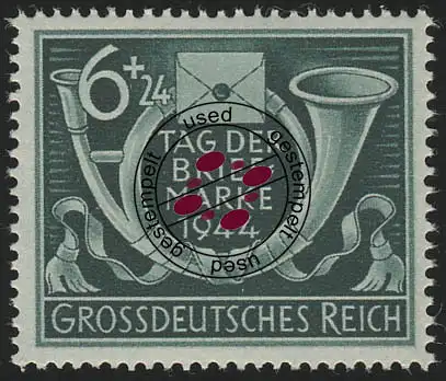 904 Tag der Briefmarke 1944, gestempelt O