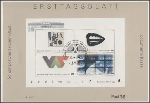 ETB 21/1997 Block: documenta, Kassel