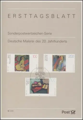 ETB 06/1996 Malerei, Pechstein, Runge, Kolle