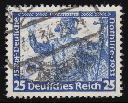 506A Nothilfe Wagner Lohengrin 25 Rpf O gestempelt