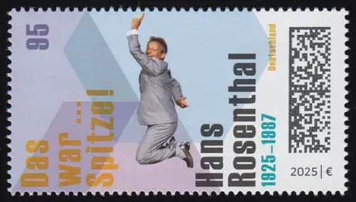 3901 Hans Rosenthal - Das war spitze!, Dalli Dalli - postfrisch **